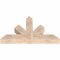 Ekena Millwork Saratoga Smooth Timber Gable Bracket, Douglas Fir, 48"W x 28"H x 5 1/2"D x 5 1/2"F, 14/12 Pitch GBW048X28X0606SAR00SDF - alternate 2